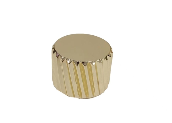 comprar Capas redondas de botellas de perfume de aleación de zinc personalizadas para botellas de perfume de vidrio online manufacture