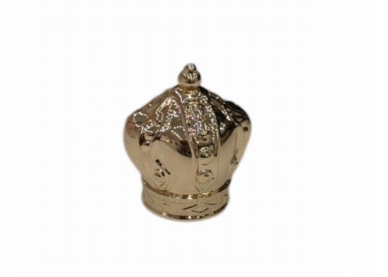 comprar Coronado de oro Diseño irregular Botellas de perfume tapas de tapas de vidrio Botellas de perfume tapas online manufacture