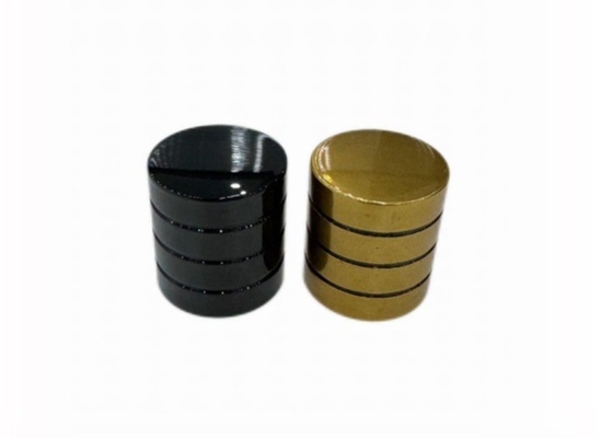comprar Capa de botella de vidrio de perfume de aleación de zinc de metal de colores personalizados online manufacture