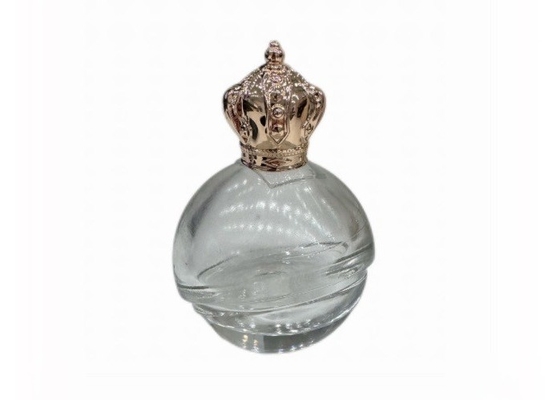 comprar Capas de perfume Zamak de forma redonda y brillante Capa de botella de perfume de aleación de zinc online manufacture
