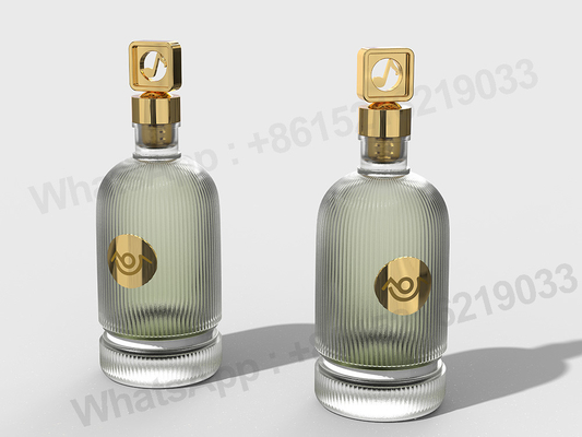 comprar Caps de Perfume Zamak personalizados de fundición a presión en forma redonda / cuadrada / rectangular con acabado de superficie mate online manufacture