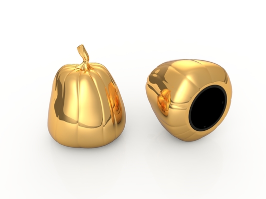 comprar Capas de botellas de perfumes de aleación de zinc en forma de calabaza personalizables online manufacture