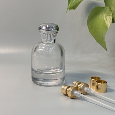 comprar Caps de perfume Zamak de color plateado personalizados para su propio embalaje de perfume personalizado online manufacture