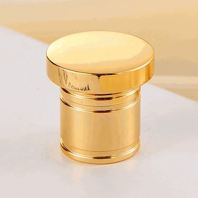 comprar High-end gold zinc alloy perfume cap Cylindrical perfume cap Fabricación en línea