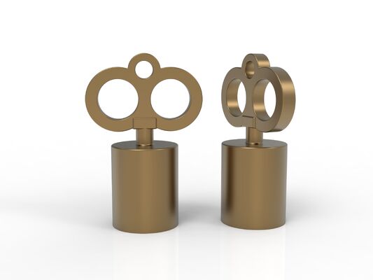 comprar Tapones de perfume brillantes de zamac con forma de llave de alta calidad y lujo, tapas de perfume de aleación de zinc Fabricación en línea