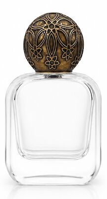 comprar Diseño Floral Vintage Logo Personalizable Tapa Ligera de Aleación de Zinc para Botellas de Perfume de Lujo Fabricación en línea