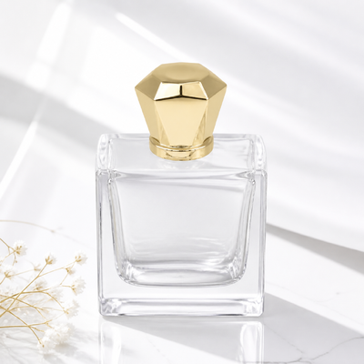 comprar Tapa de perfume Zamak chapada en oro de diseño personalizado con tamaño de cuello de botella de 20 mm para envases de fragancias de lujo Fabricación en línea