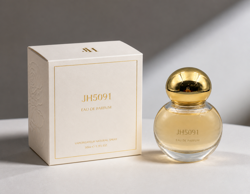 comprar Venta al por mayor de oro de alto brillo rayado con costilla de calabaza bola de perfume tapa de botella línea vertical cerradura Zamac esférica OEM logotipo grabado a medida Oriente Medio Luxury fragancia embalaje Fabricación en línea