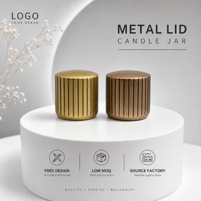 comprar Vintage cilindro de perfumería de aleación de zinc con rayas verticales tapa de perfume oro antiguo bronce metal de fragancia tapa de botella para perfumería de lujo botella de vidrio Fabricación en línea