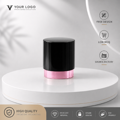comprar Dos tonos Brillante Negro Rosa Círculo de Perfume de aleación de zinc Tapón de Perfume Custom Redondo Botella de Perfume de Metal tapa para lujo Botella de Perfume de vidrio cosmético Fabricación en línea