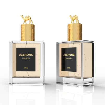 comprar Tapa de Perfume de Zamac de Camello de Lujo 3D Chapada en Oro Tapa Decorativa de Botella Fabricación en línea