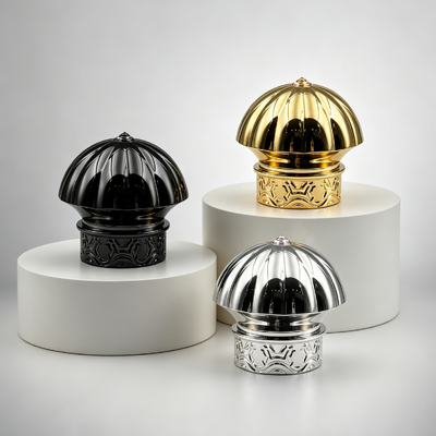 Comprar Tapa de perfume de aleación de zinc FEA15, cúpula acanalada con base en relieve, tapa de perfume Zamac con logotipo personalizado, tapa de perfume de aleación de zinc, cúpula acanalada, tapa de botella de perfume electrochapada Fabricación en línea