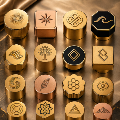Comprar Muchas tapas de perfume de aleación de zinc al por mayor existentes con logotipo personalizado de lujo Zamac FEA15 con inserto Fabricación en línea