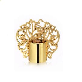 comprar Las cápsulas coloridas del metal del perfume de la aleación del cinc de la moda a presión galjanoplastia de la fundición online manufacture