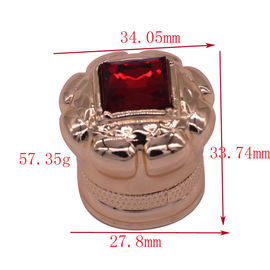 comprar El perfume decorativo de Zamak de la moda del diamante capsula las cápsulas de encargo de perfume online manufacture