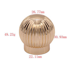 comprar Cubierta de encargo del perfume de la aleación del cinc de la tuerca ciega del perfume de Zamak del color oro del tamaño online manufacture