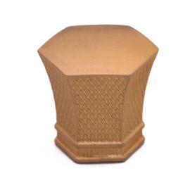 comprar Muere el casquillo del perfume del metal de la forma de la flor del molde, las cápsulas modificadas para requisitos particulares color oro online manufacture