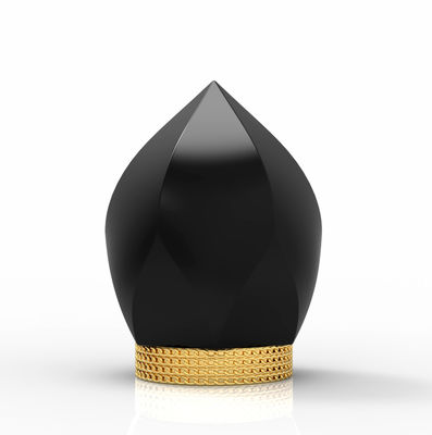 comprar Cubra con cinc el metal de lujo del chapado en oro de la cápsula de perfume de la aleación que pone letras al logotipo modificado para requisitos particulares online manufacture