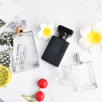 comprar cuadrado 100ml de la botella de vidrio del perfume 1oz para el líquido del cigarrillo E de E online manufacture