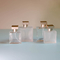 Los cosméticos de alto grado delicados de la botella de perfume de la botella de cristal 25ML50ML rocían fragancia portátil del viaje de la botella