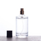 Botella de perfume de cristal transparente de perfume de la botella 30ml 50ml 100ml de la botella sub cónica cilíndrica de los cosméticos