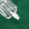 Botella vacía de perfume transparente de 50 ml Botella de vidrio de espray fino cosmético de bayoneta rómbica de corte cuadrado 15
