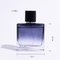 botella del cristal de botellas de perfume 50ml con el casquillo plástico del imán del zamak, tipo espray, botella sub, botella cosmética vacía de la prensa