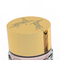 Capa de perfume Zamak personalizada para gorras de perfume con acabado dorado / plateado y logotipo
