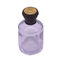 Aleación redonda personalizada del cinc del casquillo del perfume de Lotus Zamac para las botellas