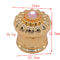 Diseño magnético de la patente del casquillo del perfume de la aleación del cinc del diamante para las botellas de perfume vacías