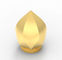 Cubra con cinc el metal de lujo del chapado en oro de la cápsula de perfume de la aleación que pone letras al logotipo modificado para requisitos particulares