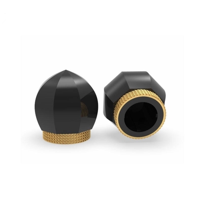Noble y casquillos ligeros elegantes del perfume de Zamak del oro usando diversa marca