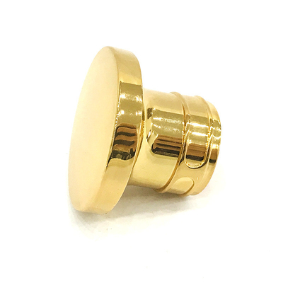 Color oro clásico de encargo alrededor de las cápsulas de aluminio de perfume de Zamak