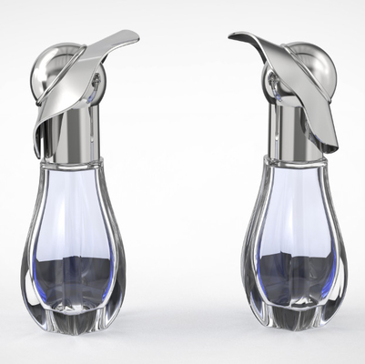 Logotipo personalizado Zamac Cap de fragancia para embalaje de perfumes personalizado