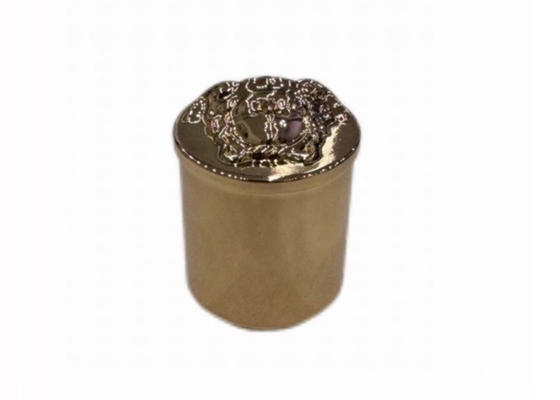 Capuchones de Zamak no rellenables para perfumes en varios colores para envases duraderos