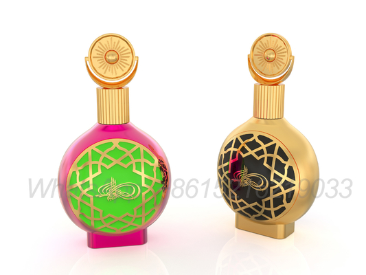 Capas de perfume Zamak personalizables para botellas de fragancias de lujo