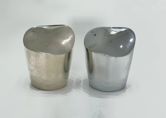 Superficie brillante de aleación de zinc Perfume tapas de botellas tapas de color personalizado