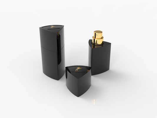 Caps de perfume Zamak de colores personalizados Caps de imán Zinc de alta gama