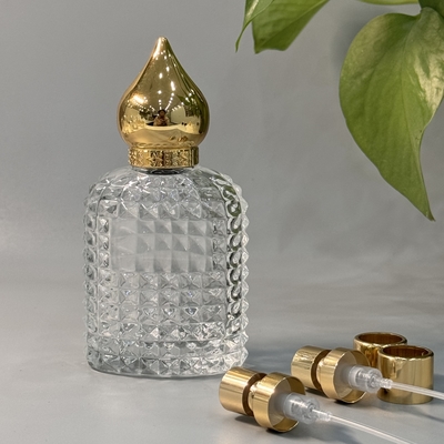 Caps de perfume Zamak de diseño personalizable para el embalaje de fragancias elegantes y duraderas