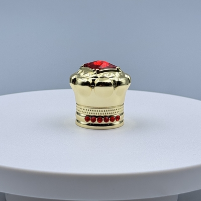 Caps de perfumes Zamak ecológicos personalizables para soluciones de embalaje de fragancias sin cargo de molde