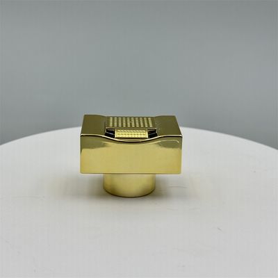 Capuchón de plástico en forma de T para botellas de perfume de aluminio-plástico modelo Fea15 con cierre de empuje-tirón y personalización aceptada