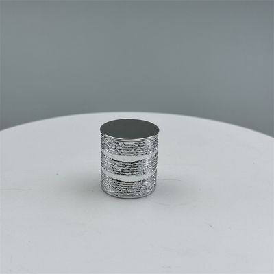 Cylinder Shaped Easy Open Non-Refillable Plastic Perfume Bottle Cap for Luxury Fragrances
