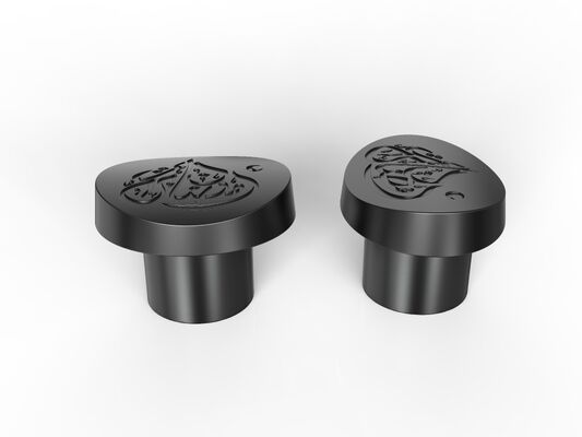 Factory High-Quality T Shaped Zamac Perfume Bottle Caps Zinc Alloy Perfume Lids Cover