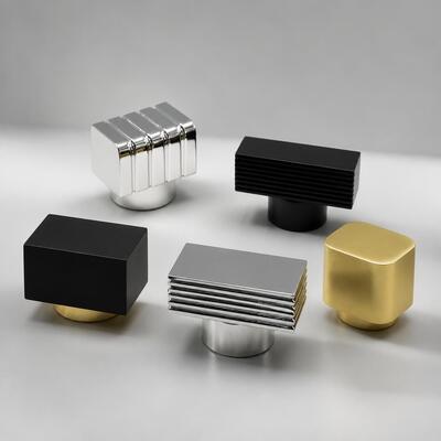 Luxury Zinc Alloy Perfume Cap Gold Silver Black Ribbed Rectangular Cuadrado Estriado Rectángulo Metal Perfume Bottle Lid Logotipo personalizado para la fragancia Oud