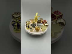 Mejor venta China fábrica mayorista logotipo personalizado botella de perfume tapas de perfume para FEA15 botella de vidrio